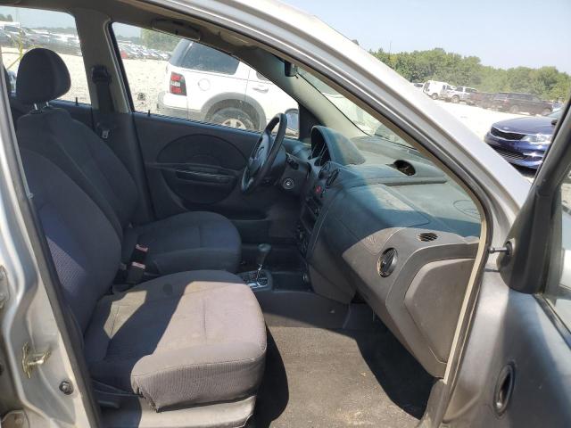 KL1TD56636B548895 - 2006 CHEVROLET AVEO BASE SILVER photo 5