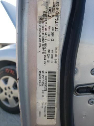 1B3HB28B38D671778 - 2008 DODGE CALIBER SILVER photo 10