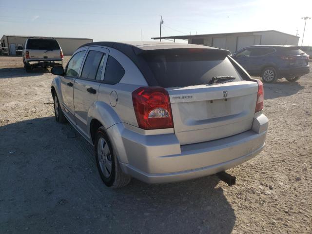 1B3HB28B38D671778 - 2008 DODGE CALIBER SILVER photo 3