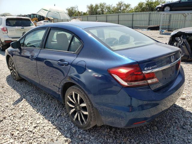 19XFB2F94FE031161 - 2015 HONDA CIVIC EXL 蓝色 照片 3