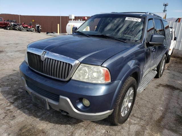 5LMFU27R53LJ19334 - 2003 LINCOLN NAVIGATOR ლურჯი ფოტო 2