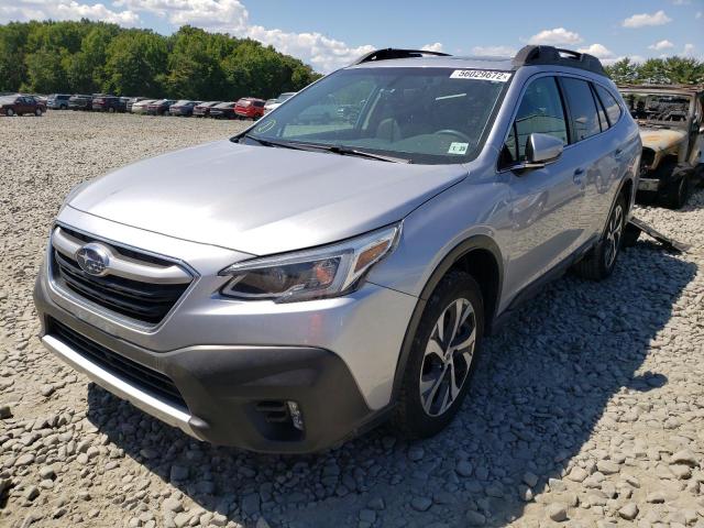 4S4BTANC1L3154160 - 2020 SUBARU OUTBACK LI SILVER photo 2