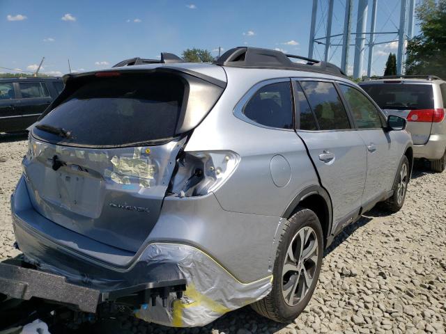 4S4BTANC1L3154160 - 2020 SUBARU OUTBACK LI SILVER photo 4