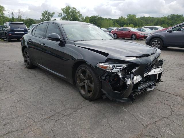 ZARFAEDN4H7541054 - 2017 ALFA ROMEO GIULIA Q4 შავი ფოტო 1