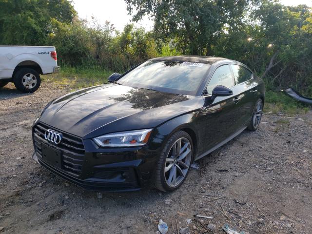 WAUFNCF59KA036473 - 2019 AUDI A5 PRESTIG BLACK photo 2