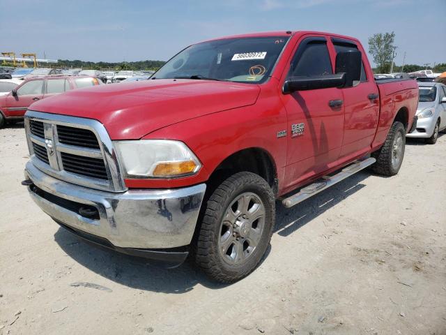 3C6TD5CT5CG218933 - 2012 DODGE RAM 2500 S RED photo 2