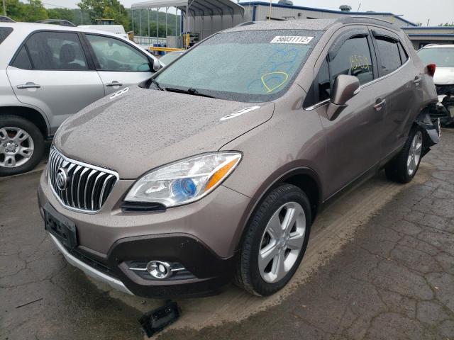 KL4CJBSB6FB203339 - 2015 BUICK ENCORE CON TAN photo 2