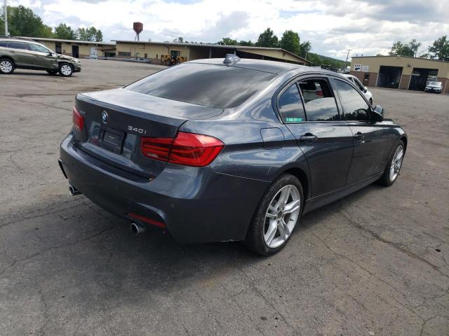 WBA8B7C55JA576964 - 2018 BMW 340 XI GRAY photo 4