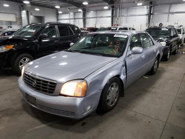 1G6KD54Y04U211517 - 2004 CADILLAC DEVILLE SILVER photo 2