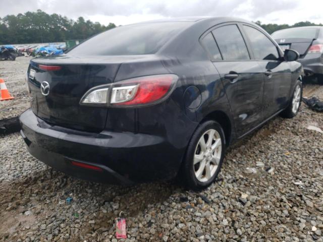 JM1BL1SG5A1140976 - 2010 MAZDA 3 I BLACK photo 4