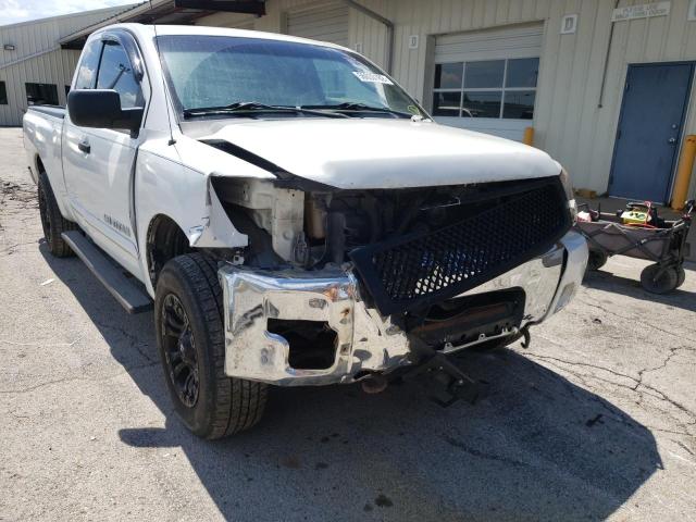 1N6AA0CJXAN321681 - 2010 NISSAN TITAN XE WHITE photo 9