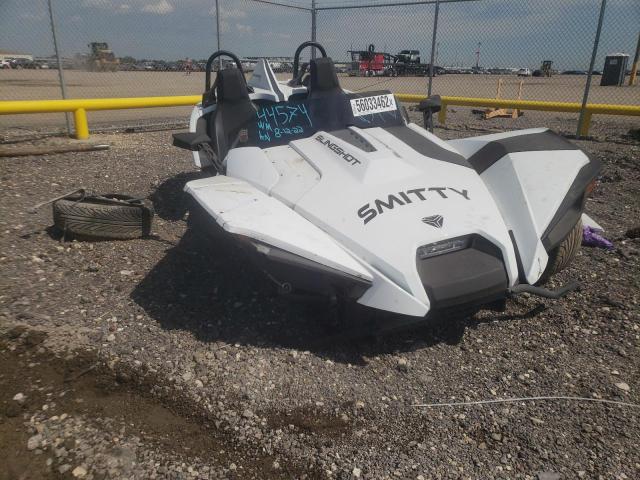 57XAASGD3M8144484 - 2021 POLARIS SLINGSHOT WHITE photo 1