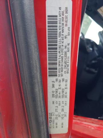 1C4AJWBG1HL669001 - 2017 JEEP WRANGLER S RED photo 10