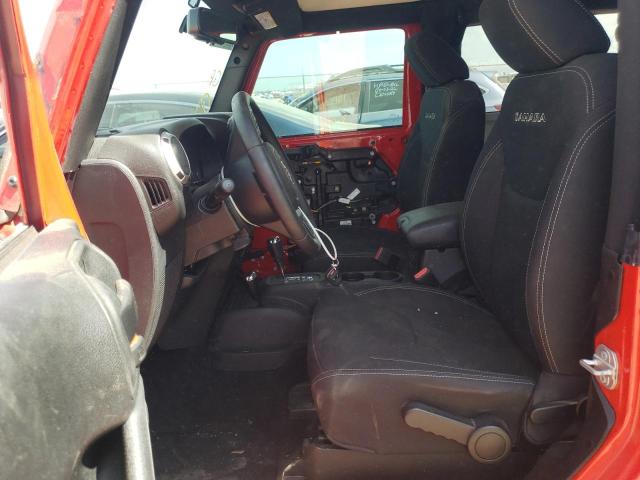1C4AJWBG1HL669001 - 2017 JEEP WRANGLER S RED photo 5