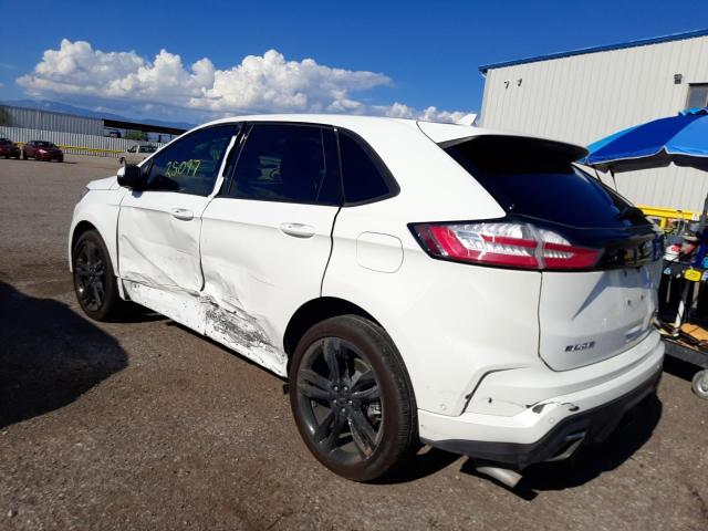 2FMPK4APXLBA93376 - 2020 FORD EDGE ST WHITE photo 3