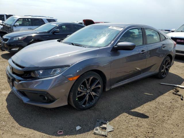 19XFC2F89KE020171 - 2019 HONDA CIVIC SPOR CHARCOAL photo 2