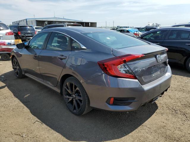 19XFC2F89KE020171 - 2019 HONDA CIVIC SPOR CHARCOAL photo 3