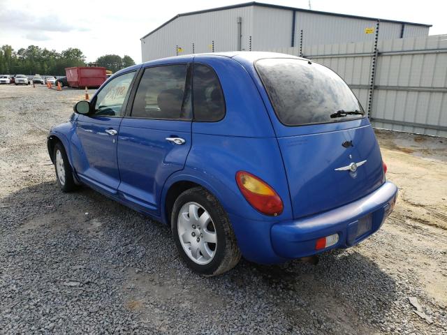 3C4FY48B04T338992 - 2004 CHRYSLER PT CRUISER BLUE photo 3