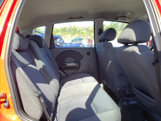 KL1TD66677B695034 - 2007 CHEVROLET AVEO BASE RED photo 6