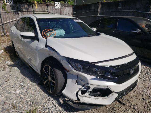 SHHFK7H40MU223861 - 2021 HONDA CIVIC SPOR WHITE photo 1