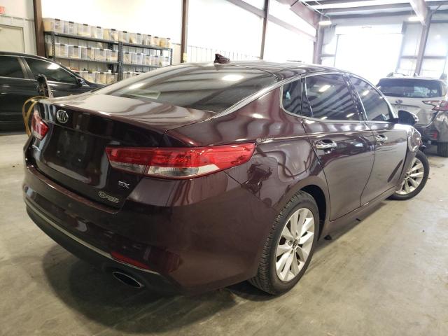 5XXGU4L32GG021005 - 2016 KIA OPTIMA EX  photo 4