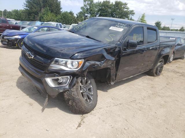 1GCPTDE14J1290396 - 2018 CHEVROLET COLORADO Z BLACK photo 2