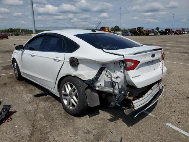 3FA6P0H79DR111813 - 2013 FORD FUSION SE WHITE photo 3