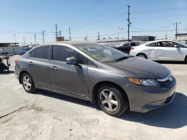 19XFB5F55CE000043 - 2012 HONDA CIVIC NATU GRAY photo 1