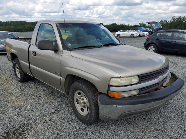 1GCEC14W22Z123704 - 2002 CHEVROLET SILVERADO TAN photo 1