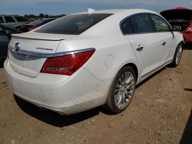 1G4GF5G34FF342949 - 2015 BUICK LACROSSE P WHITE photo 4