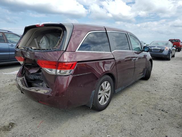 5FNRL5H67FB008482 - 2015 HONDA ODYSSEY EX MAROON photo 4