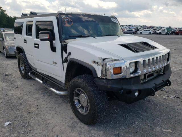 5GRGN23U96H121757 - 2006 HUMMER H2 WHITE photo 1