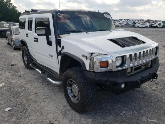 5GRGN23U96H121757 - 2006 HUMMER H2 WHITE photo 9