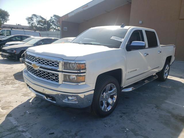 3GCUKSEC7FG151674 - 2015 CHEVROLET SILVERADO2 CREAM photo 2