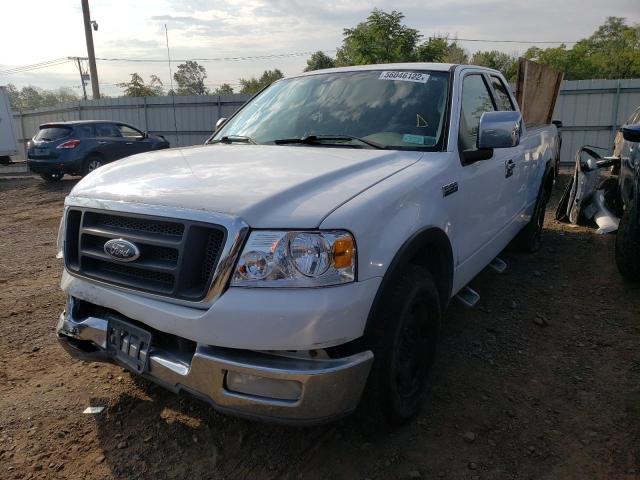 1FTPX125X4NA23660 - 2004 FORD F150 WHITE photo 2