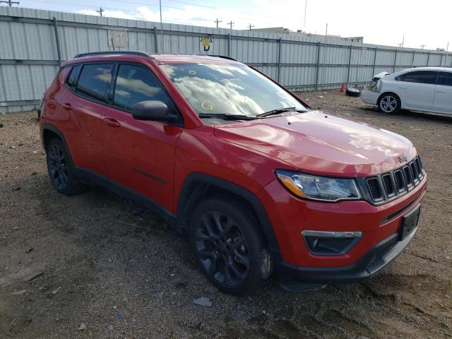 3C4NJCEB9MT531639 - 2021 JEEP COMPASS 80 RED photo 1