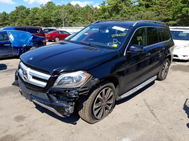 4JGDF7CE7EA376059 - 2014 MERCEDES-BENZ GL 450 4MA BLACK photo 2