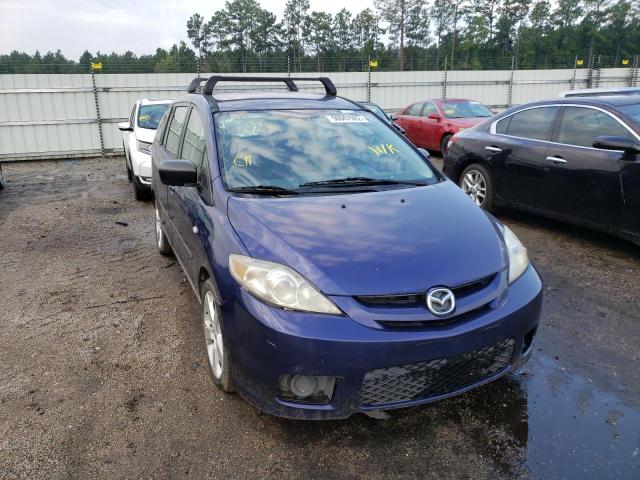 JM1CR293X60106668 - 2006 MAZDA 5 BLUE photo 1