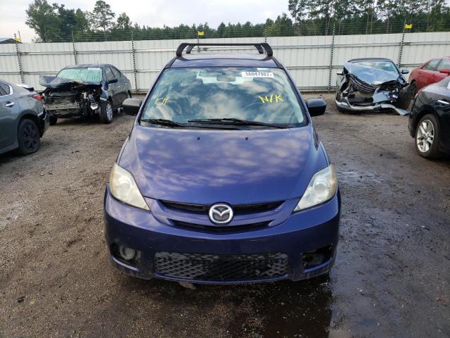 JM1CR293X60106668 - 2006 MAZDA 5 BLUE photo 9