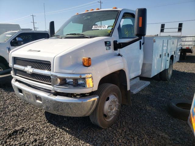 1GBE4C1267F407277 - 2007 CHEVROLET C4500 C4C0 WHITE photo 2