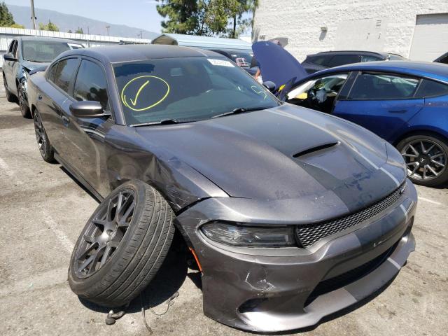2C3CDXHG2KH668073 - 2019 DODGE CHARGER GT GRAY photo 1