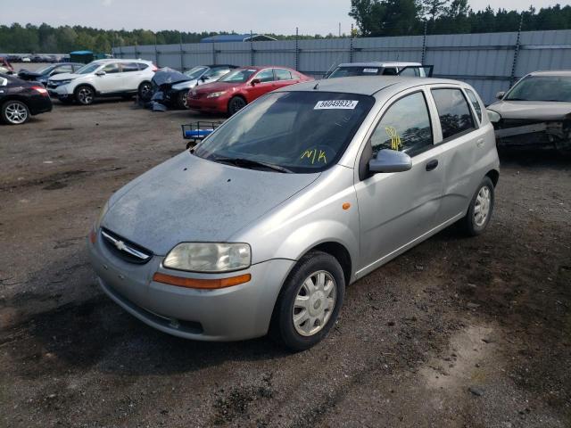 KL1TJ62614B212888 - 2004 CHEVROLET AVEO LS 银色 照片 2