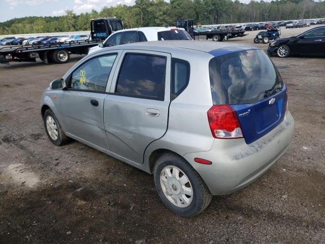 KL1TJ62614B212888 - 2004 CHEVROLET AVEO LS 银色 照片 3