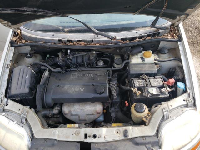 KL1TJ62614B212888 - 2004 CHEVROLET AVEO LS 银色 照片 7
