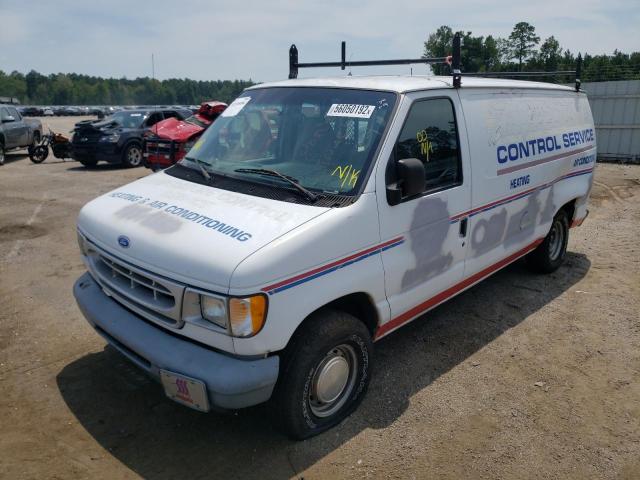 1FTEE14N8SHC24592 - 1995 FORD ECONOLINE WHITE photo 2