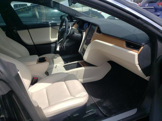 5YJSA1E44MF419158 - 2021 TESLA MODEL S Negro foto 5