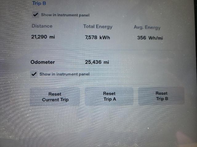 5YJSA1E44MF419158 - 2021 TESLA MODEL S Negro foto 8