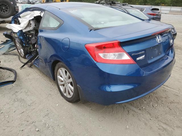 2HGFG3B07CH516667 - 2012 HONDA CIVIC EXL Mavi foto 3