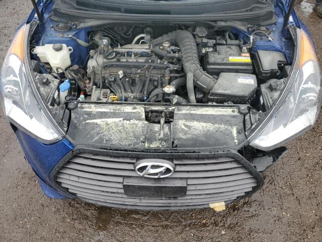 KMHTC6AE7GU275266 - 2016 HYUNDAI VELOSTER T BLUE photo 7