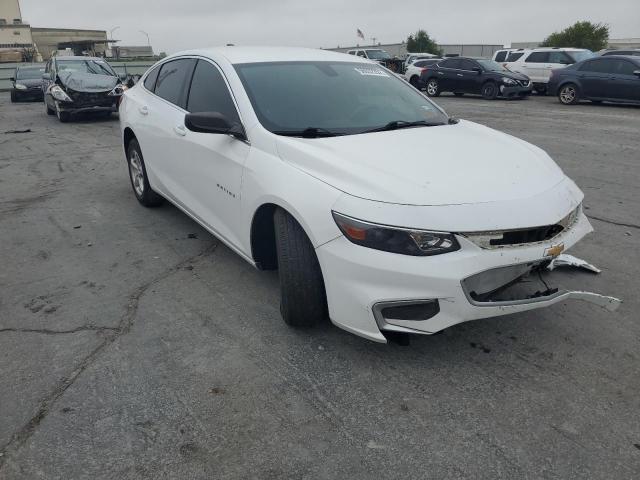 1G1ZB5ST2HF153678 - 2017 CHEVROLET MALIBU LS WHITE photo 1